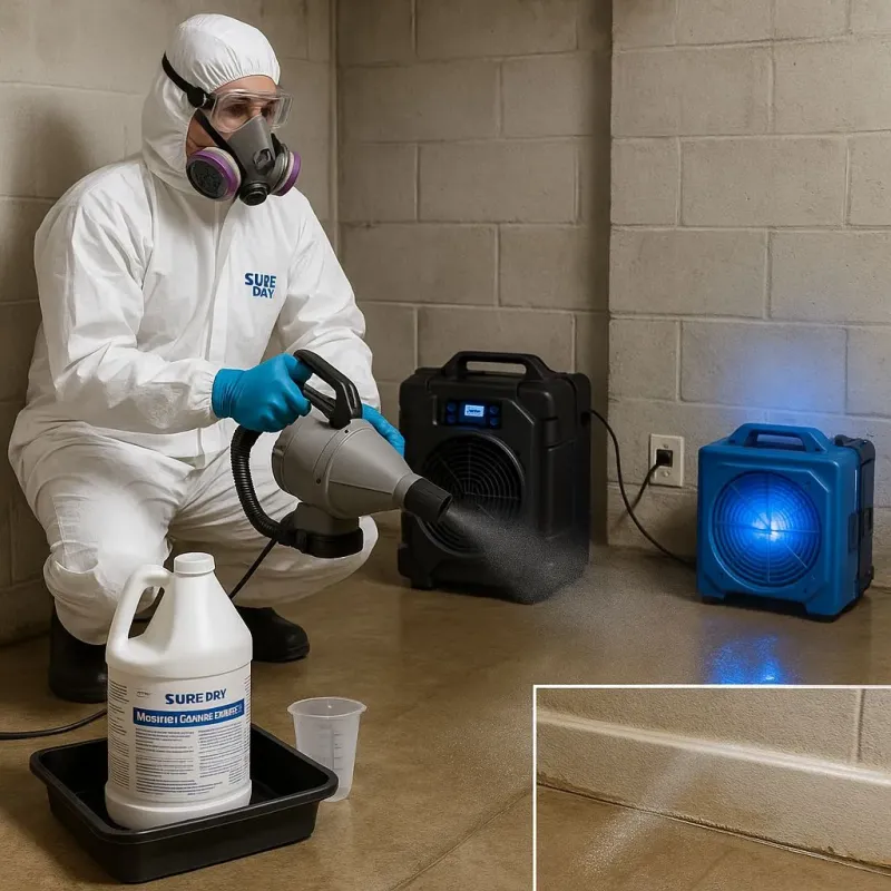 Sanitization and Odor Removal process in Tripp County, SD